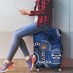 Geelong Cats NAIDOC Week 2026 Personalised Luggage Cover 50 Years of Deadly Aboriginal Art