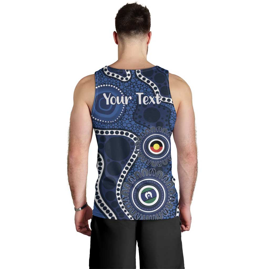 Geelong Cats NAIDOC Week 2026 Personalised Men Tank Top 50 Years of Deadly Aboriginal Art