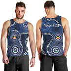 Geelong Cats NAIDOC Week 2026 Personalised Men Tank Top 50 Years of Deadly Aboriginal Art