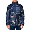 Geelong Cats NAIDOC Week 2026 Personalised Padded Jacket 50 Years of Deadly Aboriginal Art