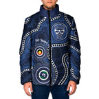 Geelong Cats NAIDOC Week 2026 Personalised Padded Jacket 50 Years of Deadly Aboriginal Art