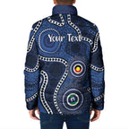 Geelong Cats NAIDOC Week 2026 Personalised Padded Jacket 50 Years of Deadly Aboriginal Art