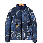 Geelong Cats NAIDOC Week 2026 Personalised Padded Jacket 50 Years of Deadly Aboriginal Art
