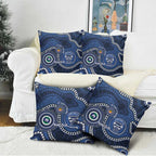 Geelong Cats NAIDOC Week 2026 Personalised Pillow Cover 50 Years of Deadly Aboriginal Art