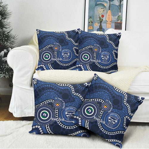 Geelong Cats NAIDOC Week 2026 Personalised Pillow Cover 50 Years of Deadly Aboriginal Art