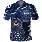 Geelong Cats NAIDOC Week 2026 Personalised Polo Shirt 50 Years of Deadly Aboriginal Art