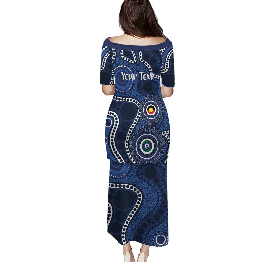 Geelong Cats NAIDOC Week 2026 Personalised Puletasi 50 Years of Deadly Aboriginal Art
