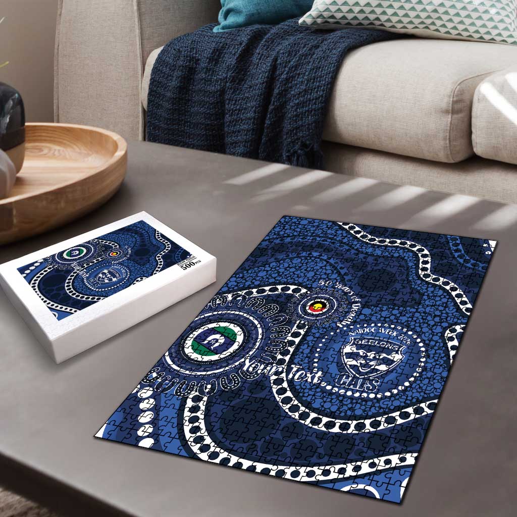 Geelong Cats NAIDOC Week 2026 Personalised Puzzle 50 Years of Deadly Aboriginal Art