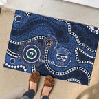 Geelong Cats NAIDOC Week 2026 Personalised Rubber Doormat 50 Years of Deadly Aboriginal Art