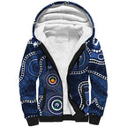 Geelong Cats NAIDOC Week 2026 Personalised Sherpa Hoodie 50 Years of Deadly Aboriginal Art