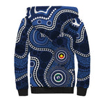 Geelong Cats NAIDOC Week 2026 Personalised Sherpa Hoodie 50 Years of Deadly Aboriginal Art