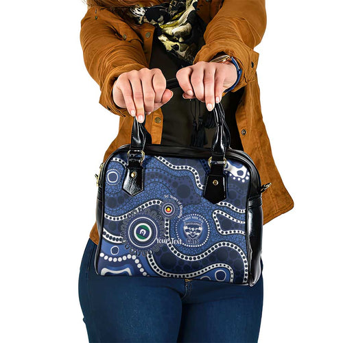 Geelong Cats NAIDOC Week 2026 Personalised Shoulder Handbag 50 Years of Deadly Aboriginal Art