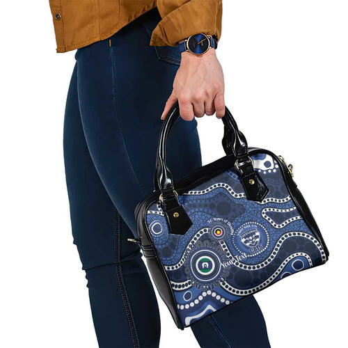 Geelong Cats NAIDOC Week 2026 Personalised Shoulder Handbag 50 Years of Deadly Aboriginal Art
