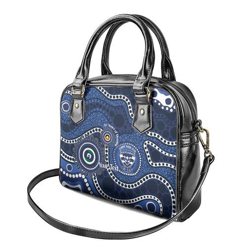 Geelong Cats NAIDOC Week 2026 Personalised Shoulder Handbag 50 Years of Deadly Aboriginal Art