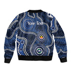 Geelong Cats NAIDOC Week 2026 Personalised Sleeve Zip Bomber Jacket 50 Years of Deadly Aboriginal Art