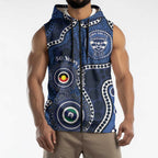 Geelong Cats NAIDOC Week 2026 Personalised Sleeveless Zip Hoodie 50 Years of Deadly Aboriginal Art