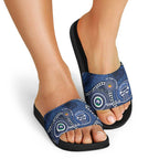 Geelong Cats NAIDOC Week 2026 Personalised Slide Sandals 50 Years of Deadly Aboriginal Art