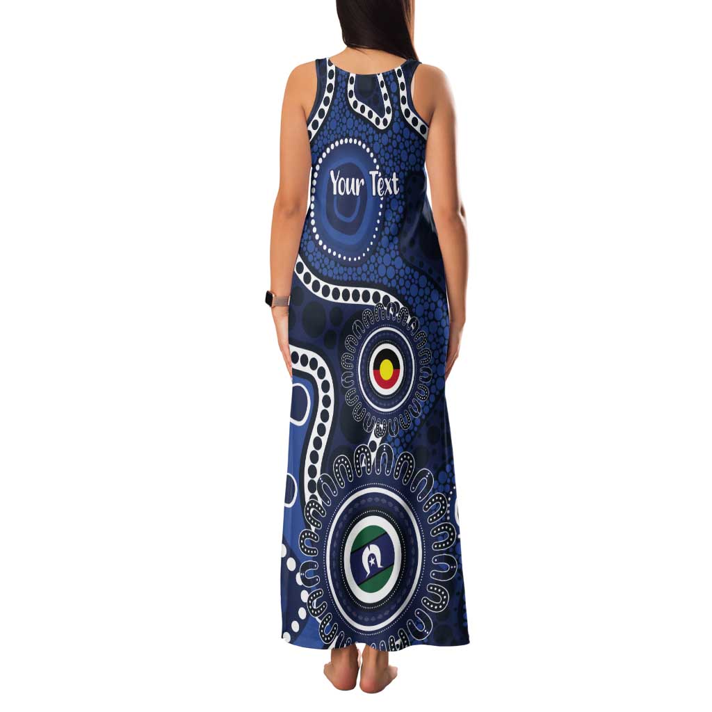 Geelong Cats NAIDOC Week 2026 Personalised Tank Maxi Dress 50 Years of Deadly Aboriginal Art