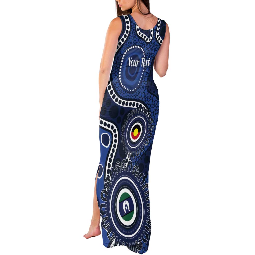Geelong Cats NAIDOC Week 2026 Personalised Tank Maxi Dress 50 Years of Deadly Aboriginal Art
