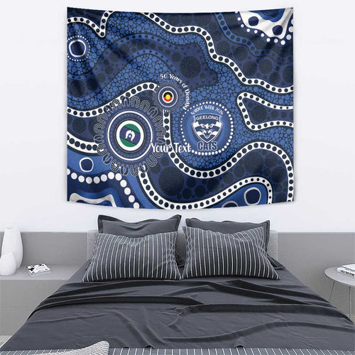 Geelong Cats NAIDOC Week 2026 Personalised Tapestry 50 Years of Deadly Aboriginal Art