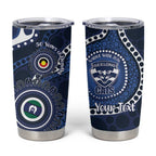 Geelong Cats NAIDOC Week 2026 Personalised Tumbler Cup 50 Years of Deadly Aboriginal Art
