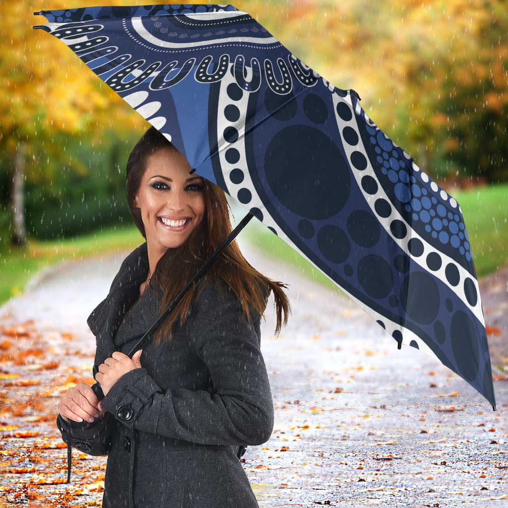 Geelong Cats NAIDOC Week 2026 Personalised Umbrella 50 Years of Deadly Aboriginal Art