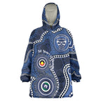 Geelong Cats NAIDOC Week 2026 Personalised Wearable Blanket Hoodie 50 Years of Deadly Aboriginal Art