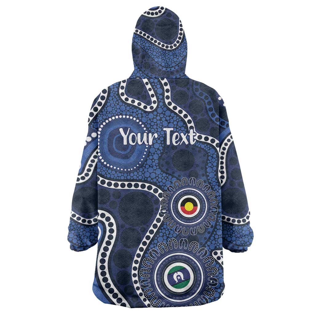 Geelong Cats NAIDOC Week 2026 Personalised Wearable Blanket Hoodie 50 Years of Deadly Aboriginal Art