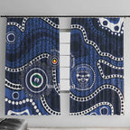 Geelong Cats NAIDOC Week 2026 Personalised Window Curtain 50 Years of Deadly Aboriginal Art