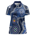 Geelong Cats NAIDOC Week 2026 Personalised Women Polo Shirt 50 Years of Deadly Aboriginal Art