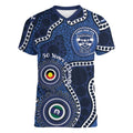 Geelong Cats NAIDOC Week 2026 Personalised Women V-Neck T-Shirt 50 Years of Deadly Aboriginal Art