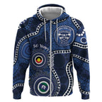 Geelong Cats NAIDOC Week 2026 Personalised Zip Hoodie 50 Years of Deadly Aboriginal Art