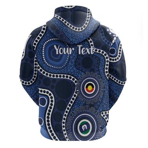 Geelong Cats NAIDOC Week 2026 Personalised Zip Hoodie 50 Years of Deadly Aboriginal Art