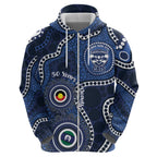 Geelong Cats NAIDOC Week 2026 Personalised Zip Hoodie 50 Years of Deadly Aboriginal Art