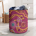 Broncos NAIDOC Week 2026 Personalised Laundry Basket 50 Years of Deadly Aboriginal Art
