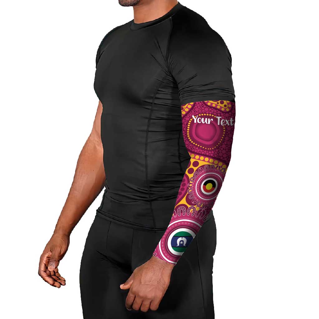 Broncos NAIDOC Week 2026 Personalised Arm Sleeves 50 Years of Deadly Aboriginal Art