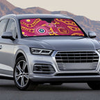 Broncos NAIDOC Week 2026 Personalised Auto Sun Shade 50 Years of Deadly Aboriginal Art
