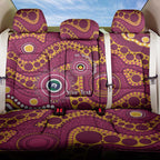 Broncos NAIDOC Week 2026 Personalised Back Car Seat Cover 50 Years of Deadly Aboriginal Art