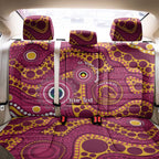 Broncos NAIDOC Week 2026 Personalised Back Car Seat Cover 50 Years of Deadly Aboriginal Art