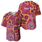 Broncos NAIDOC Week 2026 Personalised Baseball Jersey 50 Years of Deadly Aboriginal Art