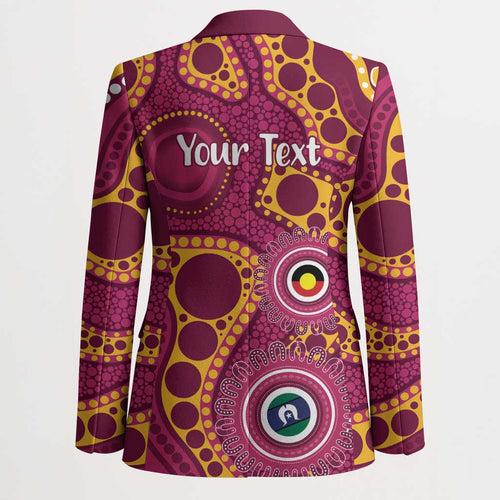 Broncos NAIDOC Week 2026 Personalised Blazer 50 Years of Deadly Aboriginal Art