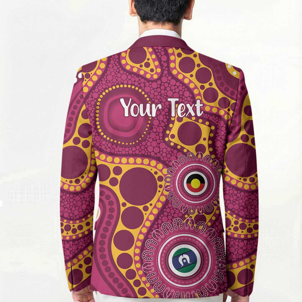 Broncos NAIDOC Week 2026 Personalised Blazer 50 Years of Deadly Aboriginal Art
