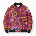Broncos NAIDOC Week 2026 Personalised Bomber Puffer Jacket 50 Years of Deadly Aboriginal Art
