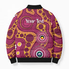 Broncos NAIDOC Week 2026 Personalised Bomber Puffer Jacket 50 Years of Deadly Aboriginal Art