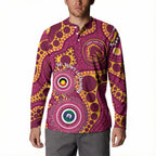 Broncos NAIDOC Week 2026 Personalised Button Sweatshirt 50 Years of Deadly Aboriginal Art