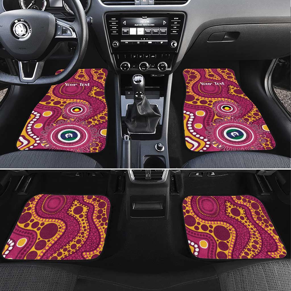 Broncos NAIDOC Week 2026 Personalised Car Mats 50 Years of Deadly Aboriginal Art