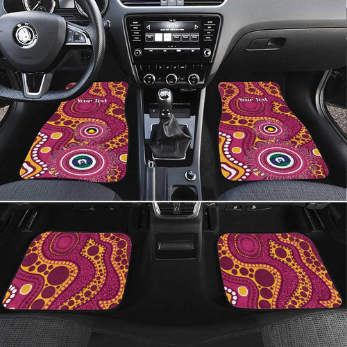 Broncos NAIDOC Week 2026 Personalised Car Mats 50 Years of Deadly Aboriginal Art
