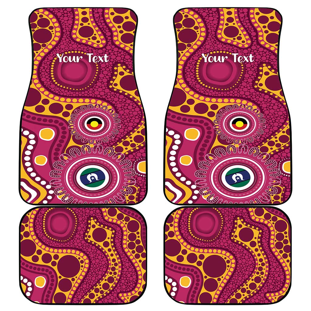 Broncos NAIDOC Week 2026 Personalised Car Mats 50 Years of Deadly Aboriginal Art