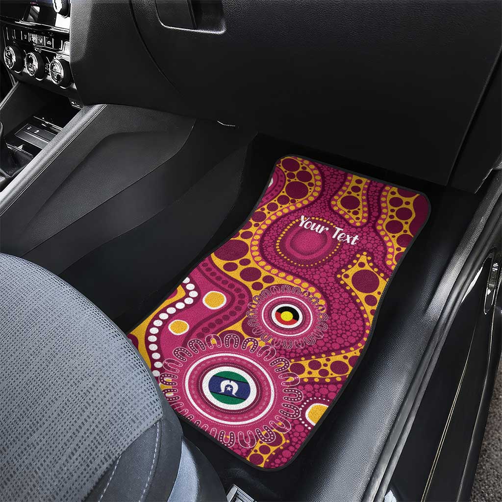 Broncos NAIDOC Week 2026 Personalised Car Mats 50 Years of Deadly Aboriginal Art