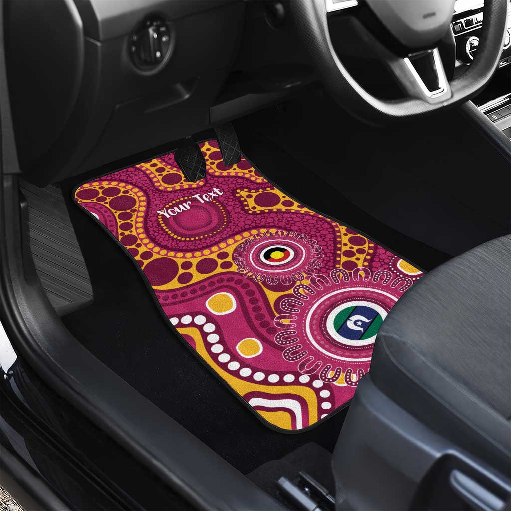 Broncos NAIDOC Week 2026 Personalised Car Mats 50 Years of Deadly Aboriginal Art